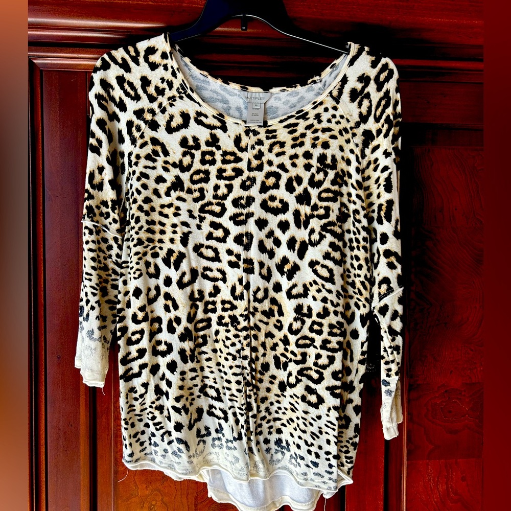 Multiples brand 3/4 length sleeve top
